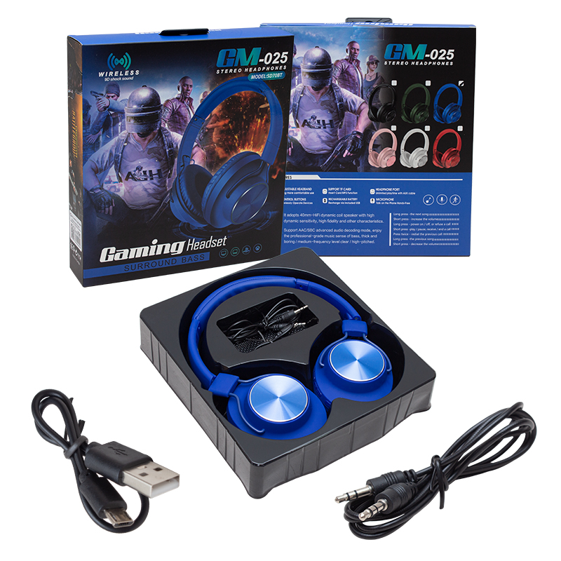 Powermaster GM-025 Gaming Oyuncu Mikrofonlu Kablosuz Kulaklık