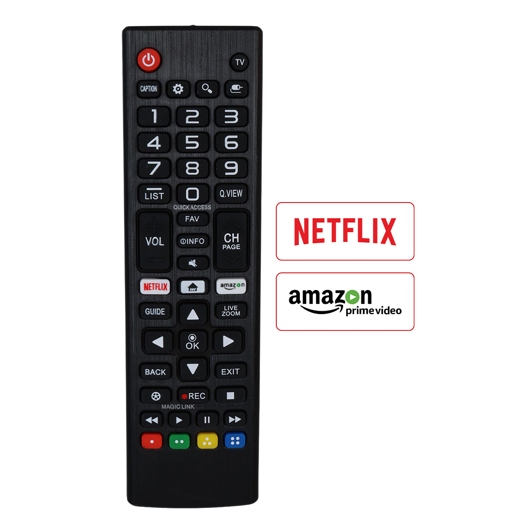LG Amazon + Netflix Tuşlu Magic Link LCD LED TV Kumandası (AKB75095315)