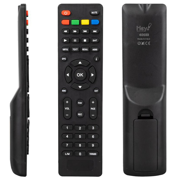 Rose Mysat - Moonstar MS3000 - DSR-6500 Premium Full HD LM Tuşlu Uydu Alıcı Kumandası
