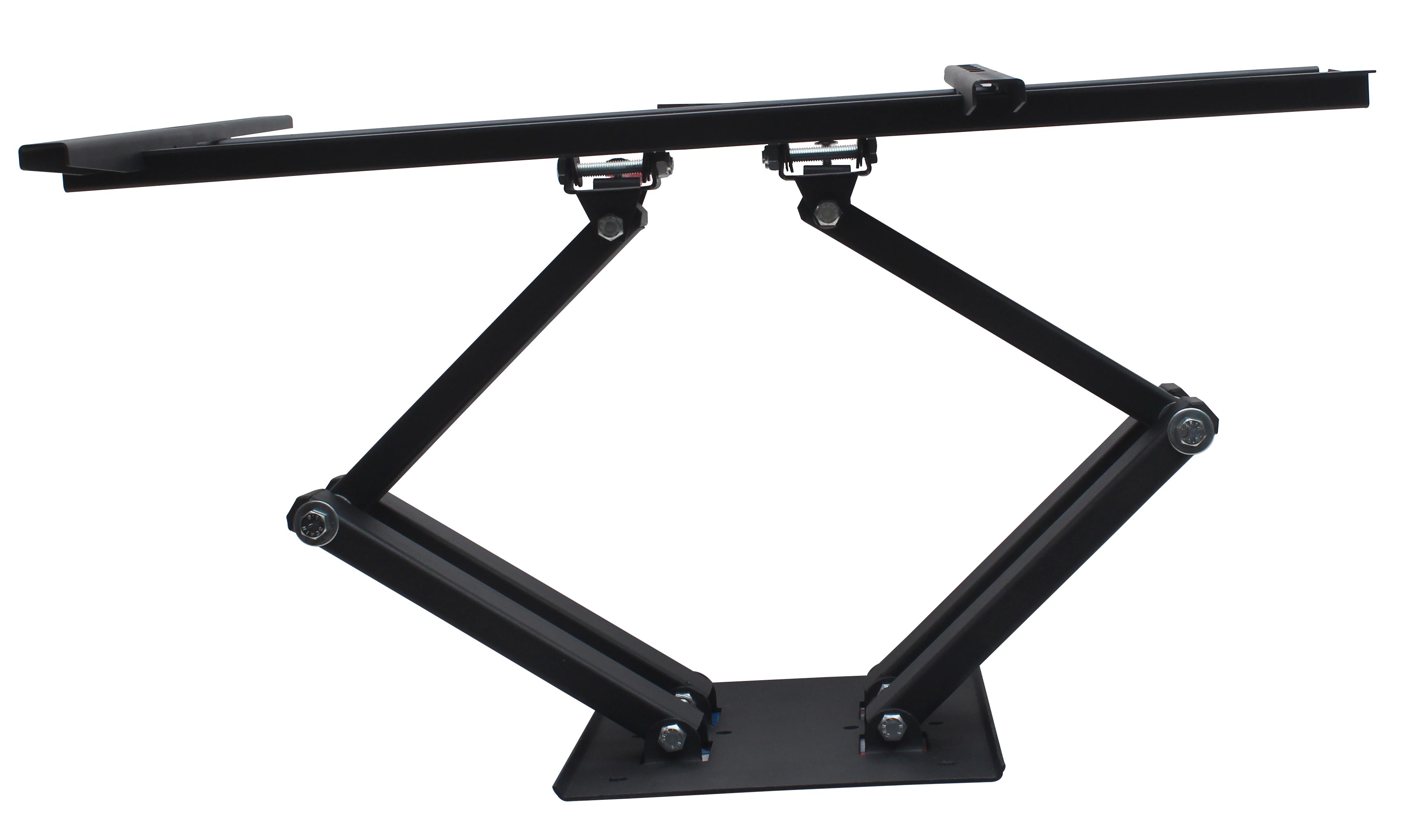 Powermaster PWR-H48 22''-55'' Çift Kollu Kilitli Hareketli Duvar Askı Aparatı