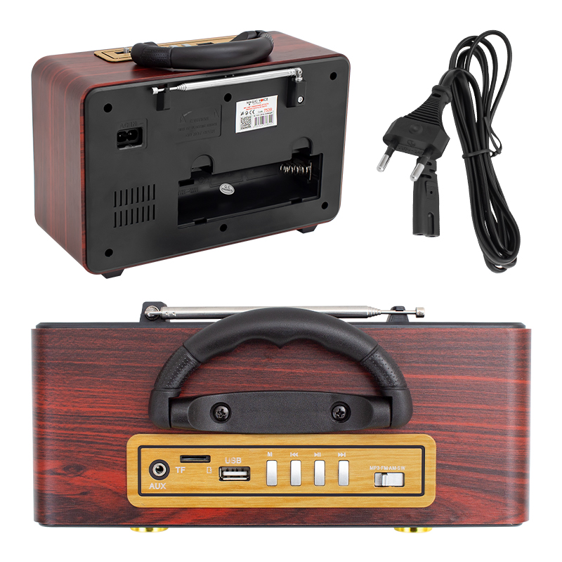 Magicvoice MV-114BT USB - SD - FM - Bluetooth Destekli Nostaljik Radyo