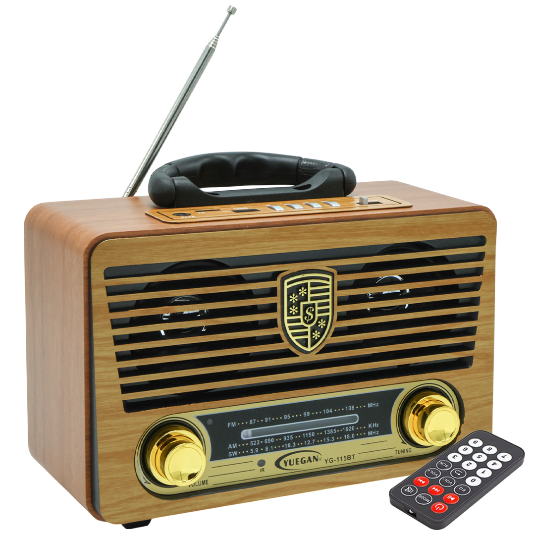 Magicvoice MV-115BT USB - SD - FM - Bluetooth Destekli Nostaljik Radyo