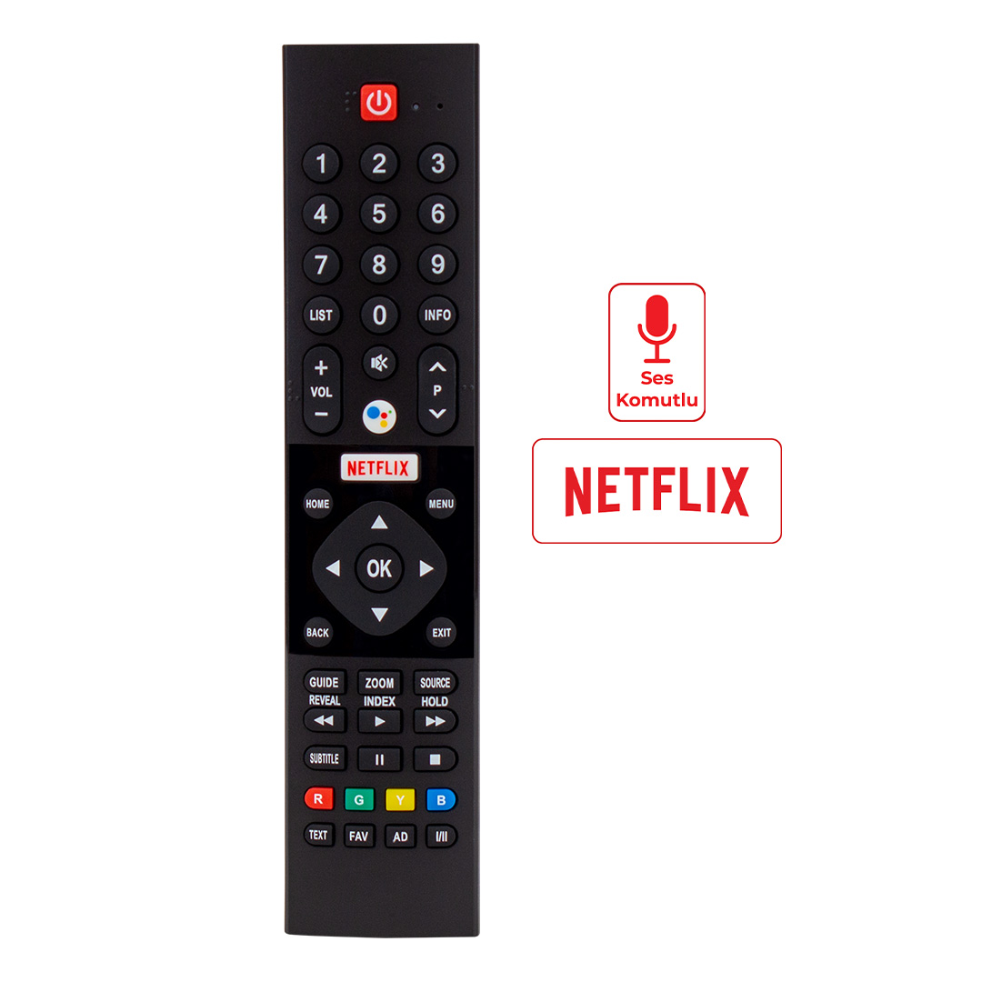 Huayu PN-V1 Netflix Tuşlu Lcd-Led Tv Kumanda