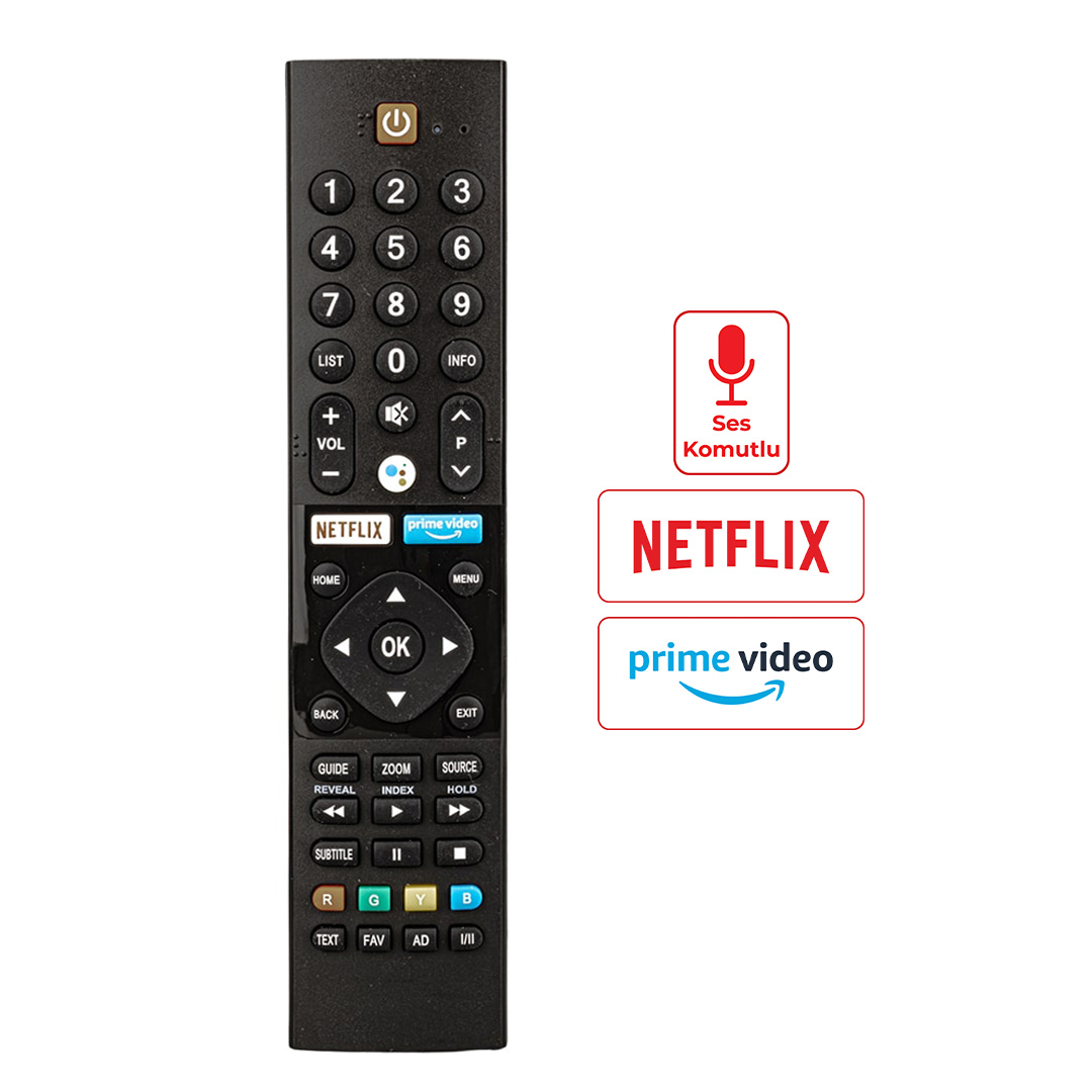 Weko Panasonic PN-V2 Netflix-Prime Video Tuşlu Lcd Led Tv Kumanda