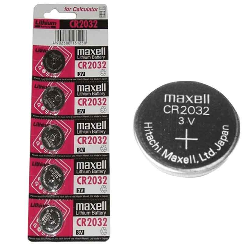 Maxell CR 2032 Lithıum Pil 5'Li Paket