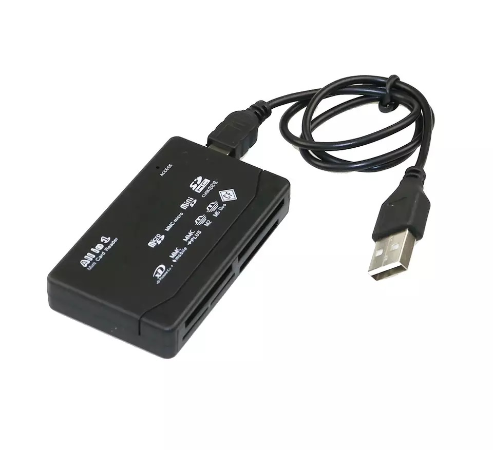 Powermaster PM-9066 TF-SD-MMC-Mini-Micro SD Çoklu USB Kart Okuyucu