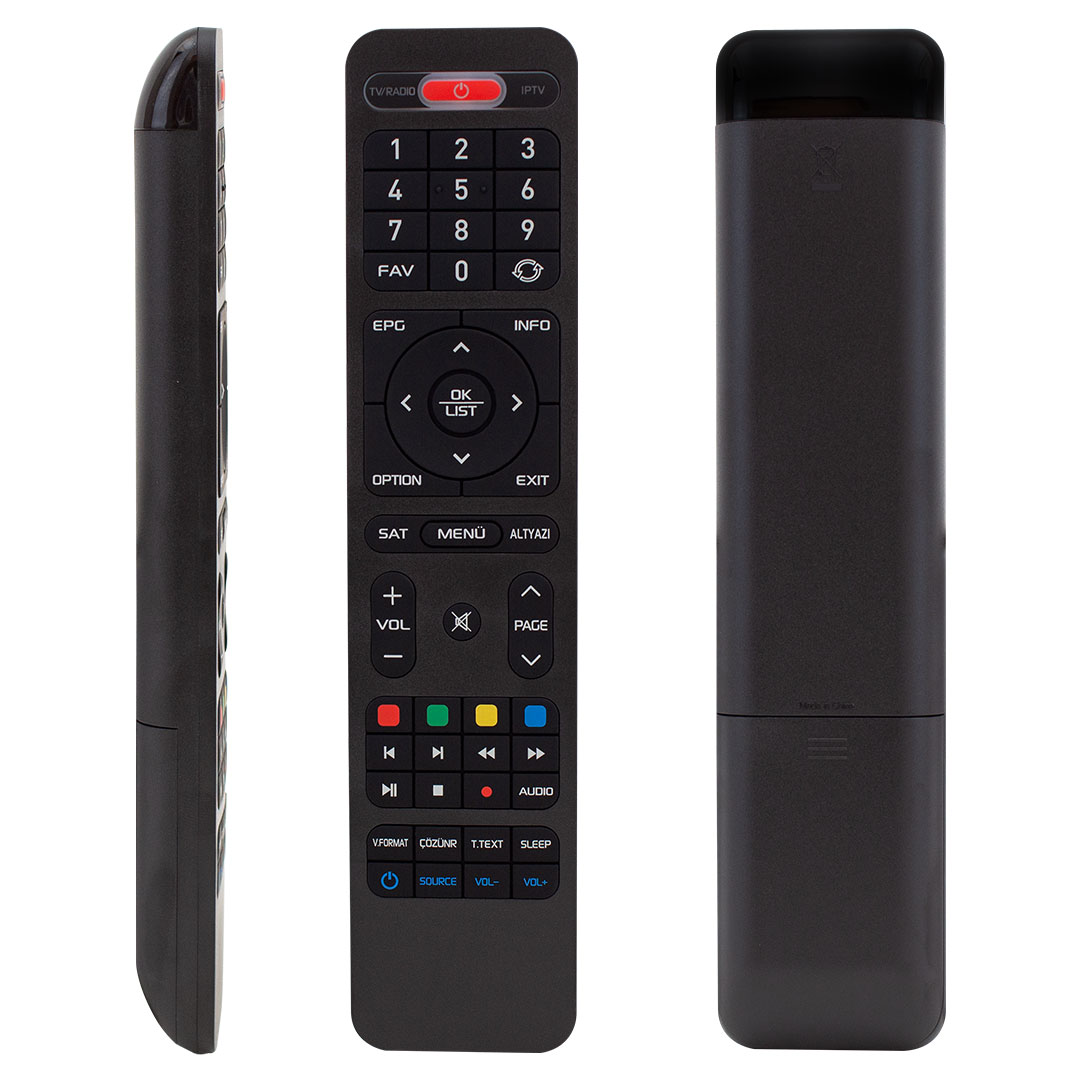 Hiremco GT Turbo V8D Full HD Mini - Hitech Ufo Full HD Mini IP Tv Uydu Kumandası