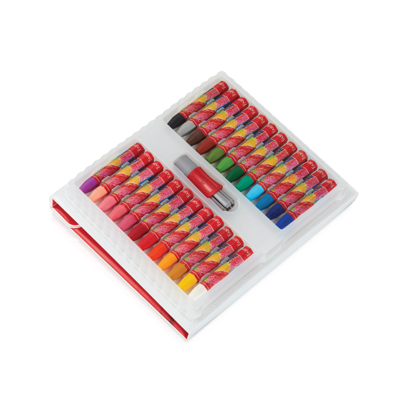 FABER CASTELL ÇANTALI PASTEL BOYA 24 RENK *36