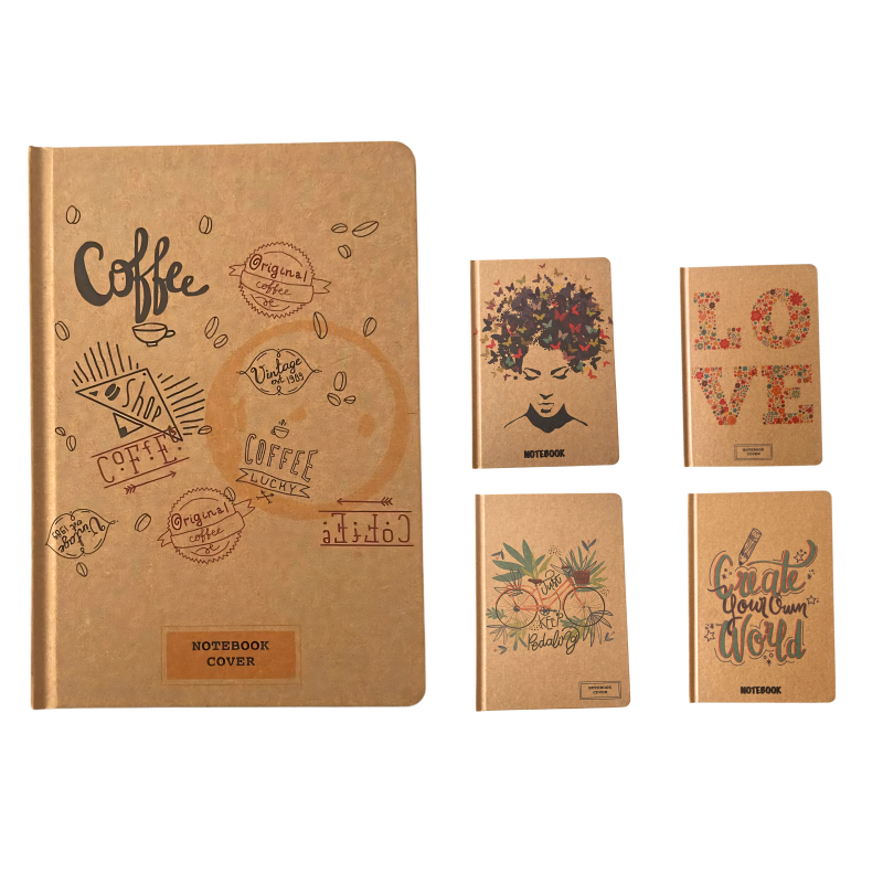 SEVEN SVN-452 RUNOTE KRAFT ÇİZGİLİ DEFTER GRAYFİT 18'Lİ *20