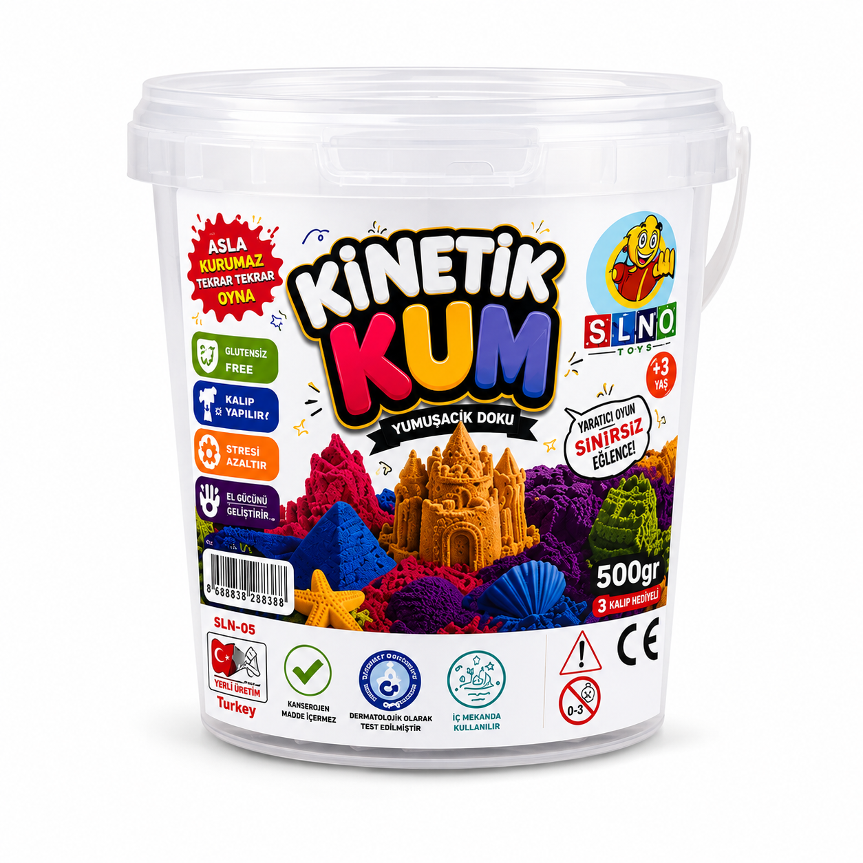 SİNO 500GR KİNETİK KUM*12