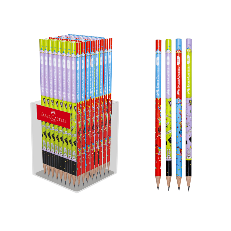 FABER CASTEL CİRCUS KURŞUN KALEM 2B 72'Lİ