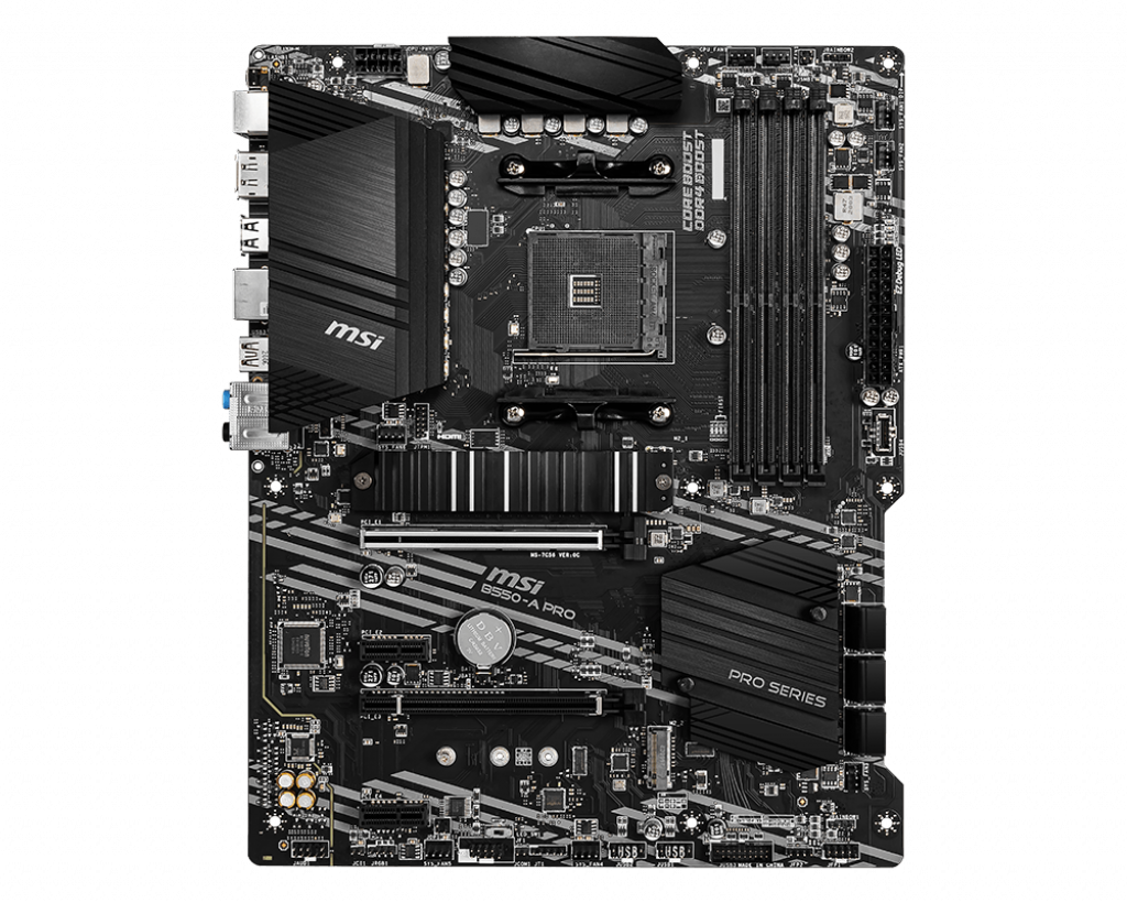 MSI B550-A PRO DDR4 3200MHZ 1XHDMI 1XDP 2XM.2 USB 3.2 ATX AM4 (AMD 5000/4000G/3000 SERİLERİ İLE UYUMLU)
