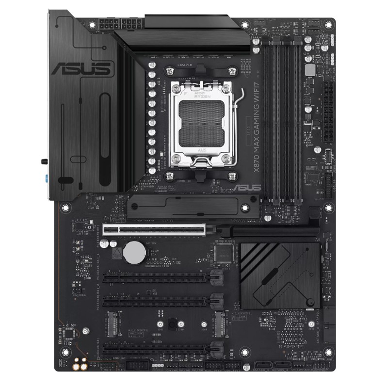 ASUS X870 MAX GAMING WIFI7 DDR5 8000MT/S 1XHDMI 2XUSB 3XM.2 ATX AM5 (AMD AM5 9000/8000/7000 SERİLERİ İLE UYUMLU)