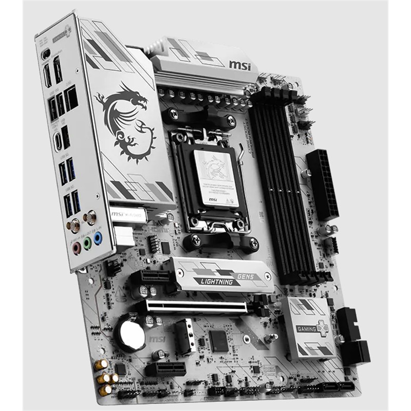 MSI B850M GAMING PLUS WIFI6E DDR5 8200MHZ 1XHDMI 1XDP 2XM.2 USB MATX AM5 (AMD AM5 9000/8000/7000 SERİLERİ İLE UYUMLU)