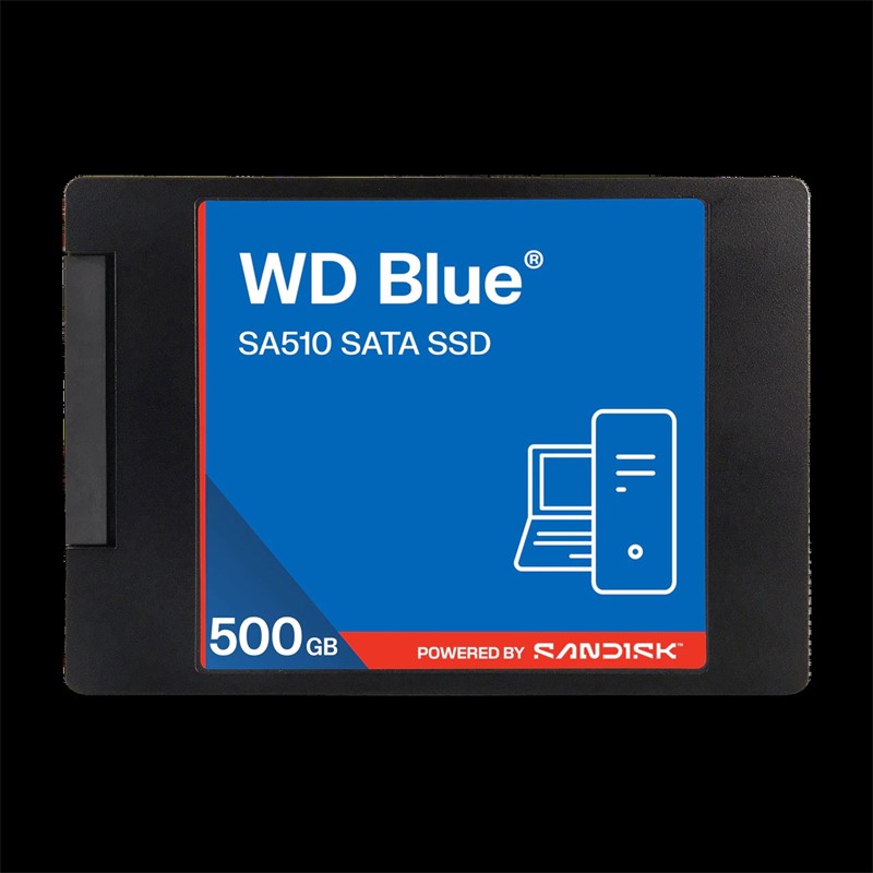 500GB WD BLUE SA510 SATA 3D 2.5" 560/510MB WDS500G5B0A