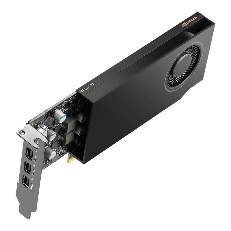 PNY QUADRO RTX400-SB VCNRTXA400-SB 4GB DDR6 64BIT 4XDP YAPAY ZEKA AI EKRAN KARTI (AKSESUARSIZ)
