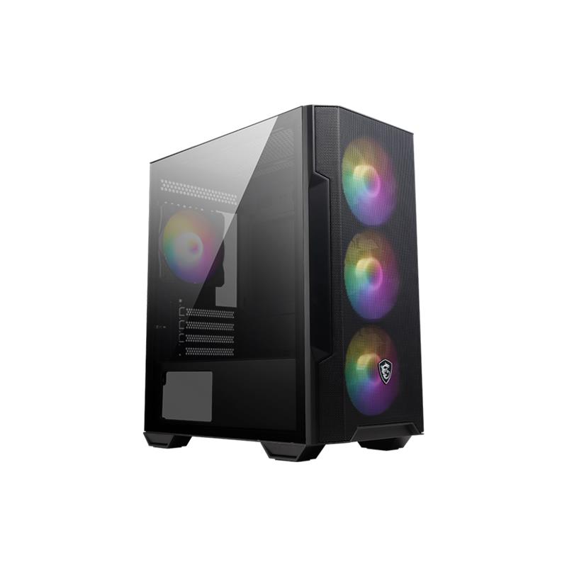 MSI MAG FORGE M100R TEMPERLI CAM ARGB 3X120MM 1X120MM PSU YOK MATX GAMING KASA