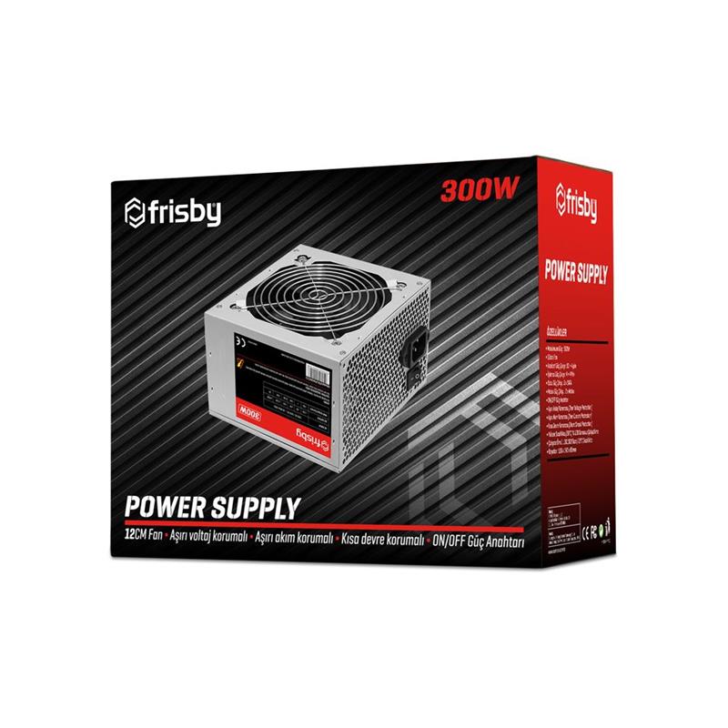 Frisby FR-PW30C12 300W Power Supply 12cm Fan