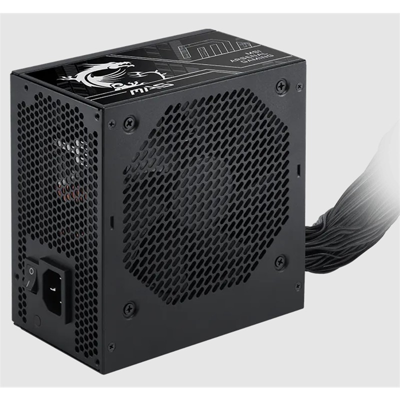 MSI MAG A750BN PCIE5 III 750W 80+ BRONZE ATX 3.1 PCIE 5.1 POWER SUPPLY
