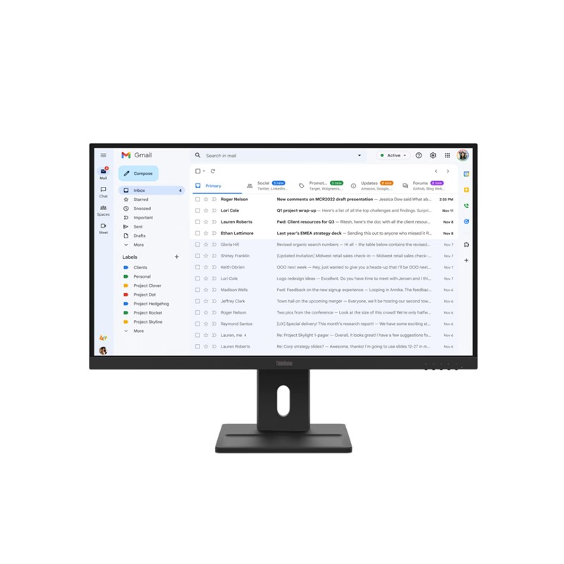 27 LENOVO E27-40 THINKVISION 64BCMAT4TK 4MS 100HZ HDMI+VGA WLED PIVOT MONITOR (3 YIL GARANTİ)