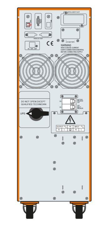 MAKELSAN POWERPACK SE 6KVA 1F/1F (16X9AH) PF;0,9 6/12DK ONLINE UPS