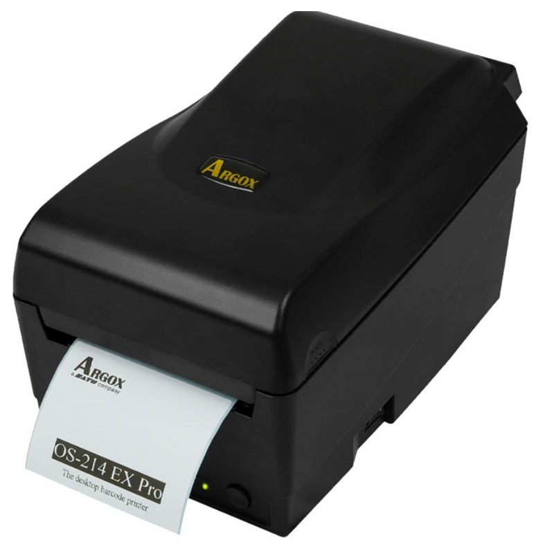 ARGOX OS-214EX PRO 203DPI TERMAL TRANSFER USB+SERİ+ETHERNET BARKOD YAZICI (RİBONLU KULLANIM)