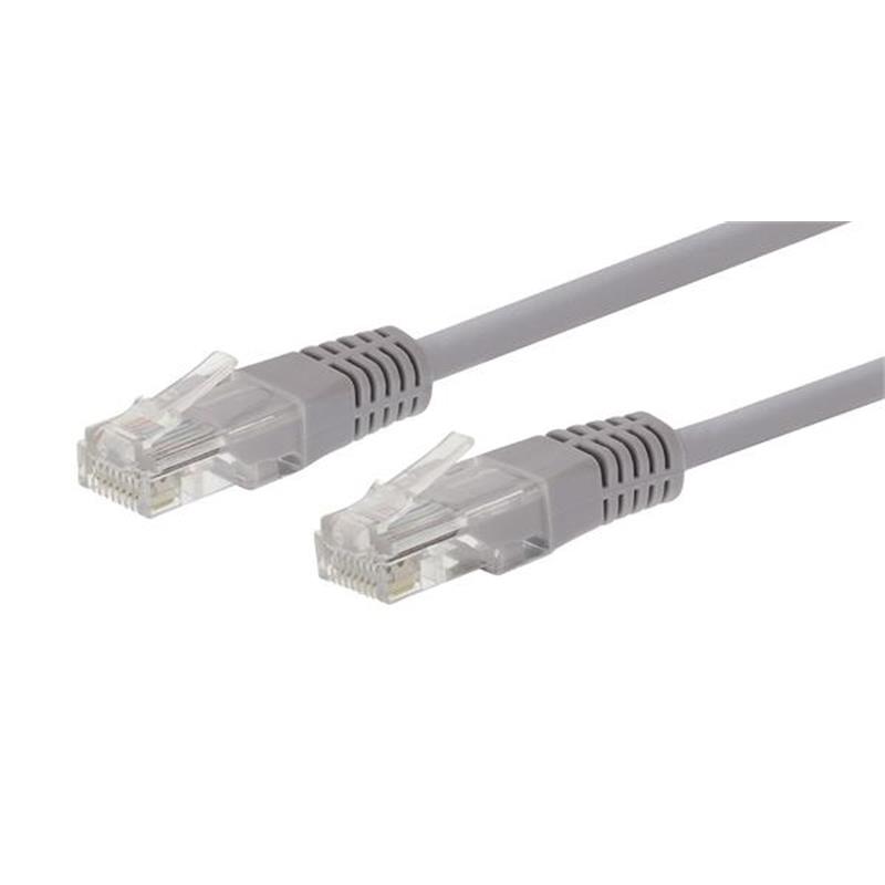 URANIUM CAT6 UTP LSZH PATCH CORD 26AWG 250MHZ 0.30M GRİ RENK