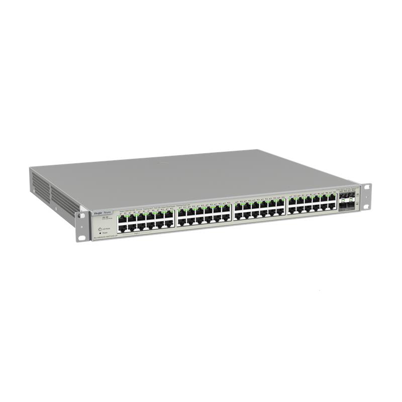 RUIJIE REYEE RG-NBS5200-48GT4XS4XS-UP 48 PORT GIGABIT + 4X10GB SFP+ UPLINK L3 RACKMOUNT YONETILEBILIR SWITCH 