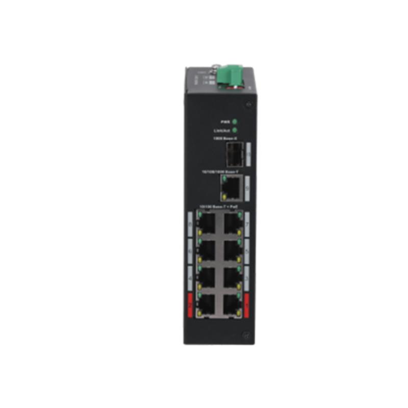 DAHUA PFS3110-8ET-96-V2 8 PORT 10/100 + 1XGB RJ45/1XGB SFP UPLINK 96W POE ENDÜSTRİYEL SWITCH
