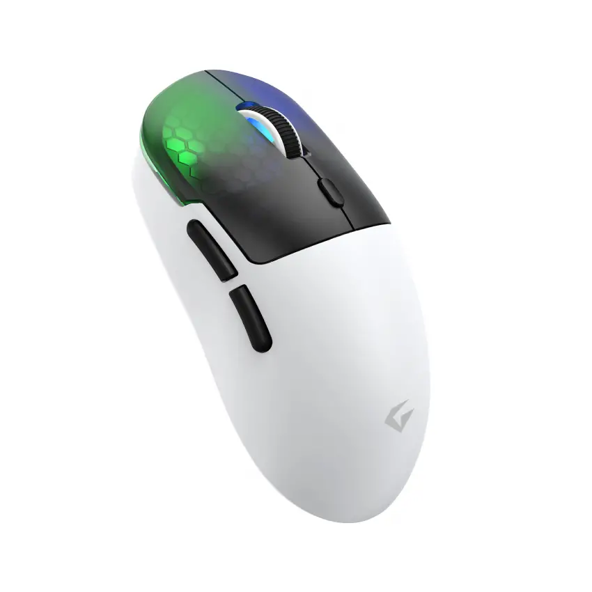 Neon X RGB Ultra Hafif PAW3311 3 Modlu Kablosuz 1000 Hz 12000DPI Gaming Mouse 2.4G+BT OyuncuMouse