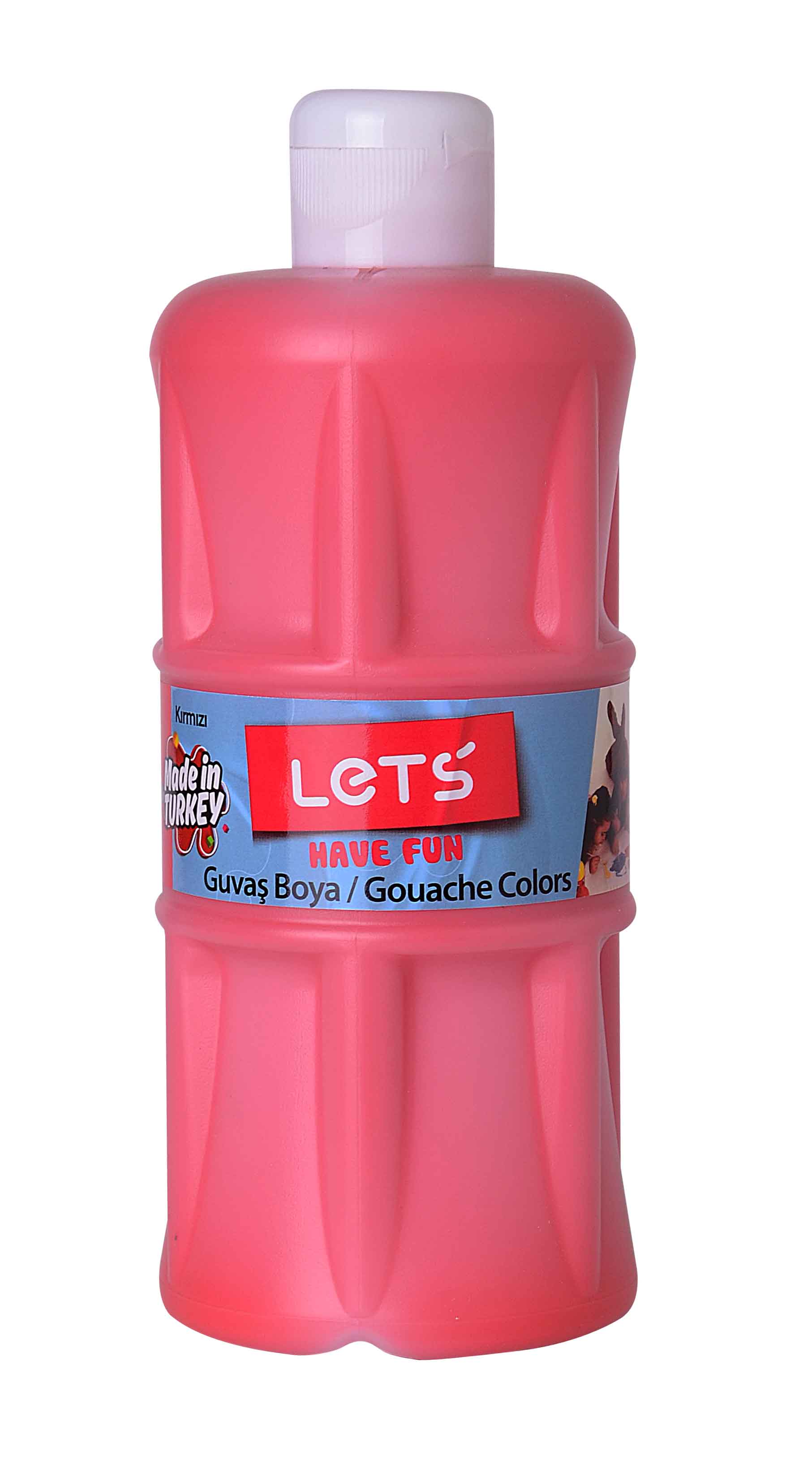 LETS L5103 GUAJ BOYA 500ML KIRMIZI