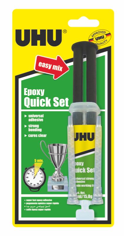 UHU 37545 QUICK EPOXY YAP.SET