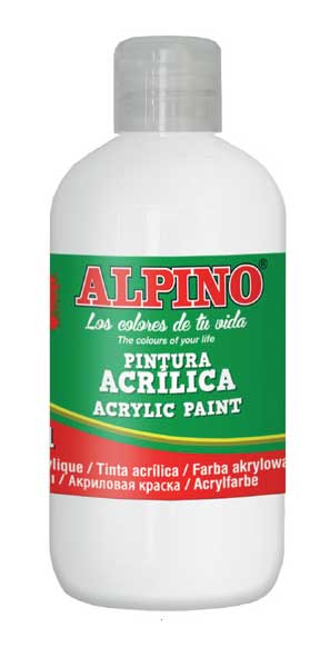 ALPİNO DV-020 AKRİLİK BOYA 250ML BEYAZ