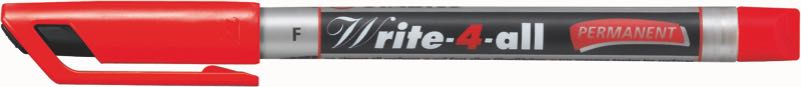 STABİLO WRITE-4-ALL ASETAT KALEMİ F KIRMIZI