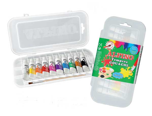 ALPİNO AQ04 10X7,5ML GUAJ BOYA