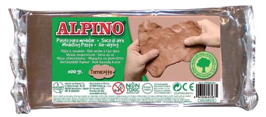 ALPİNO DP-010105 SERAMİK HAMURU 500GR KAHVE