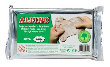 ALPİNO DP-010104 SERAMİK HAMURU 250GR BEYAZ