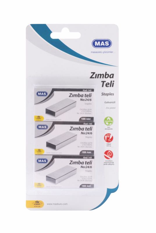 MAS 146 ZIMBA TELİ NO:24/6 3LÜ BLİSTER