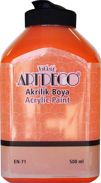ARTDECO 071L-3722 METALİK AKRİLİK BOYA 500ML GÜMÜŞ