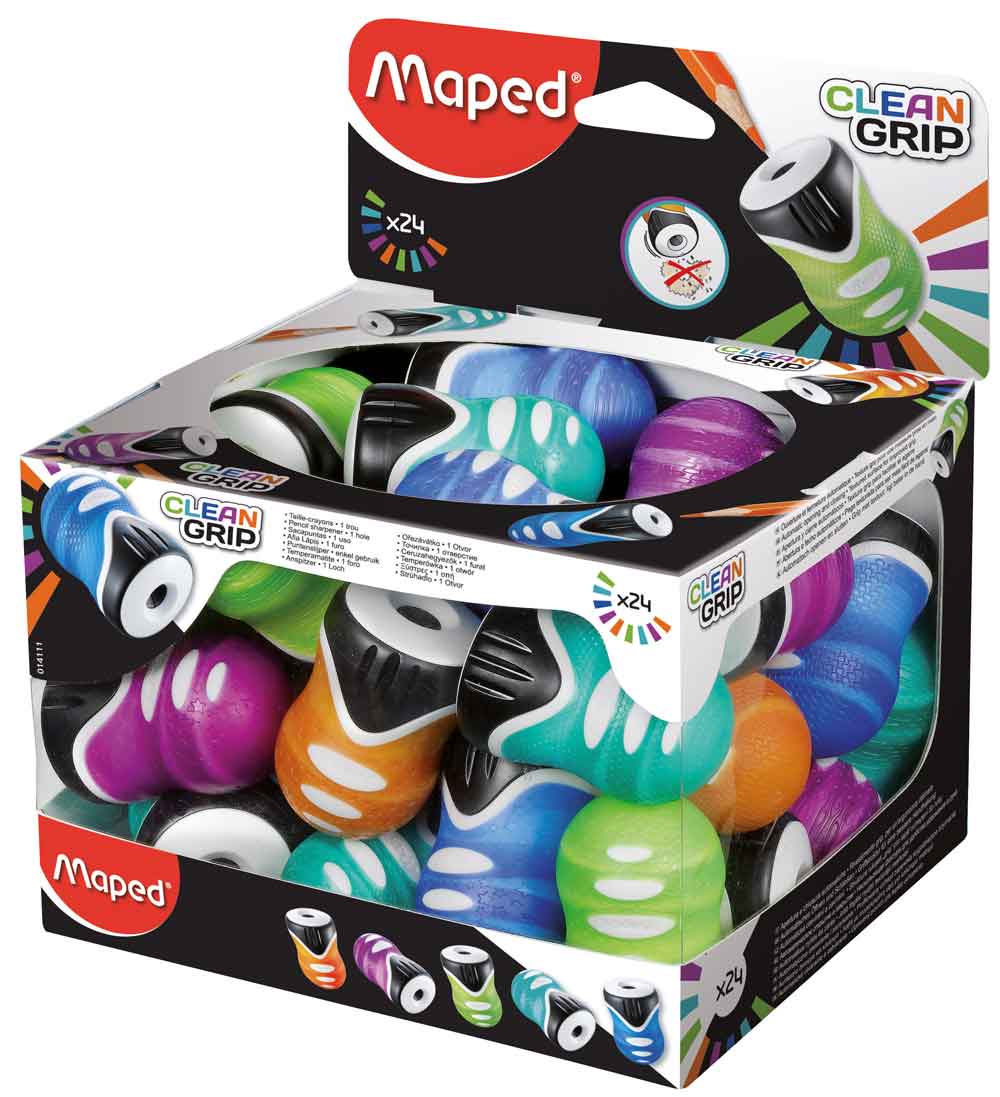 MAPED 014111 KALEMTRAŞ CLEAN GRİP TEK DELİKLİ