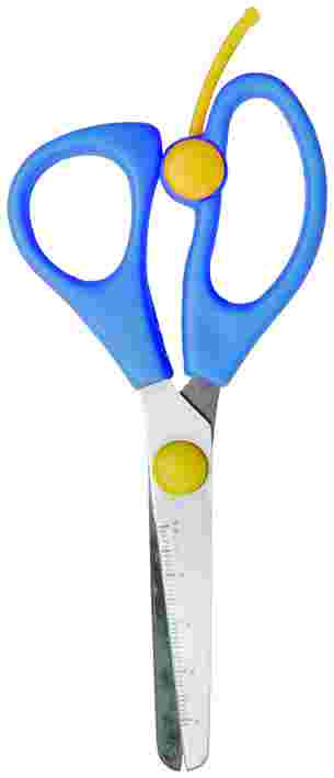 BRONS BR-701 ÖĞRENCİ MAKASI YAYLI CETVELİ