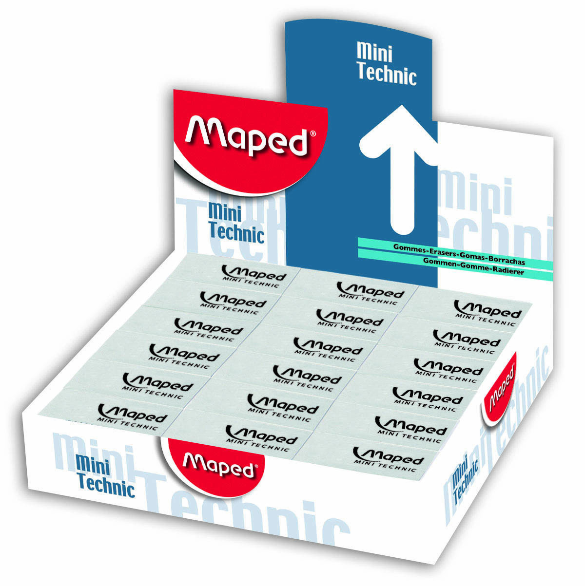 MAPED 011300 SİLGİ TEKNİK MİNİ 36LI KT