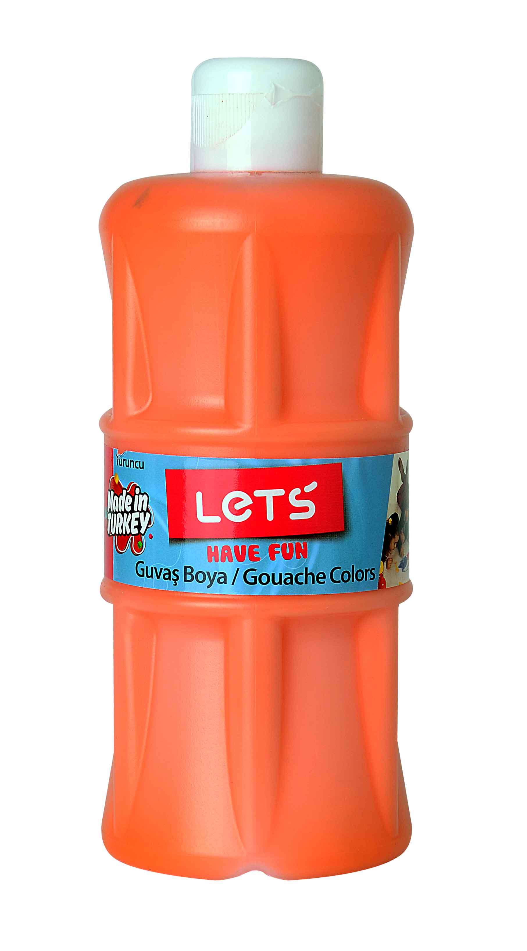 LETS L5102 GUAJ BOYA 500ML TURUNCU