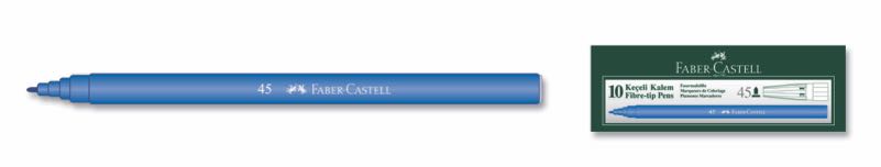 FABER KEÇELİ KALEM MAVİ 155001