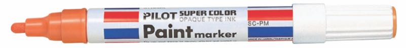 PILOT PAINT MARKÖR YUVARLAK UÇ TURUNCU