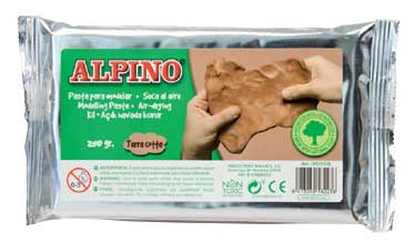 ALPİNO DP-010105 SERAMİK HAMURU 250GR KAHVE