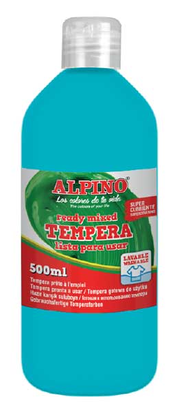 ALPİNO DM-030180 TEMPERA BOYA 500ML AÇIK MAVİ