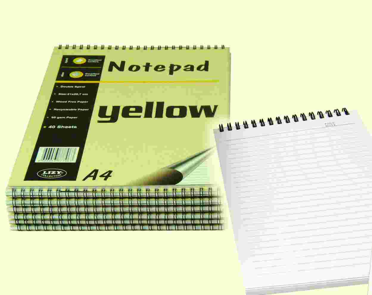LİZ PR06 BLOKNOT SPİRALLİ A4 40YP ÇİZGİLİ