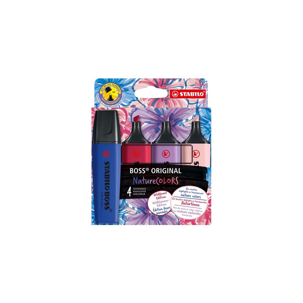 STABİLO BOSS FOSFORLU KALEM 70-04-1-103-5 4LÜ SET