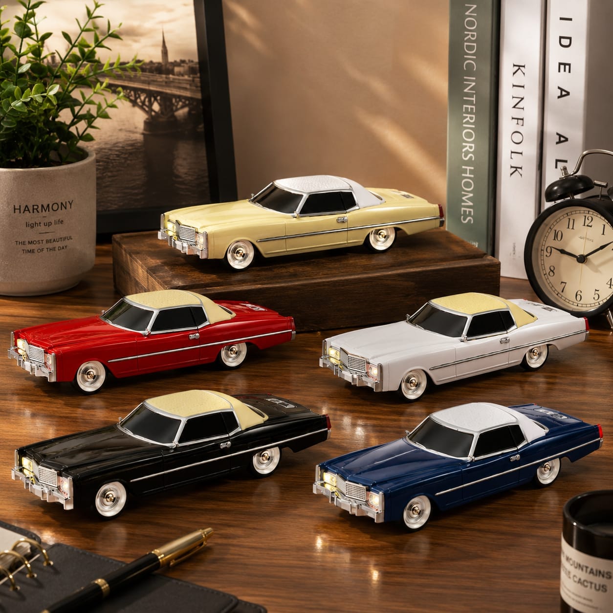 Kruxon WS-1966 Klasik Araba Tasarımlı Bluetooth Hoparlör